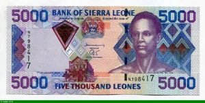 5000 Leones Sengbe Pieh