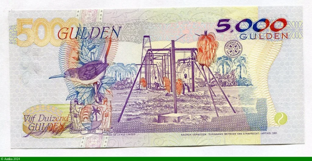 5000 Gulden Banque Centrale