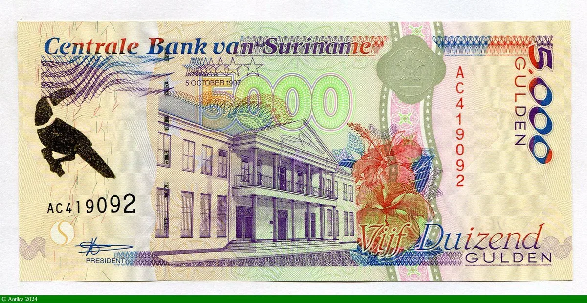 5000 Gulden Banque Centrale