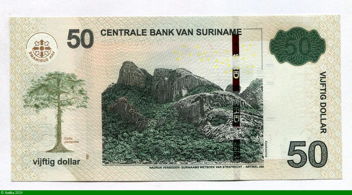 50 Dollars Banque Centrale