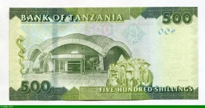 500 Shilingi Abeid Amani Karume * *