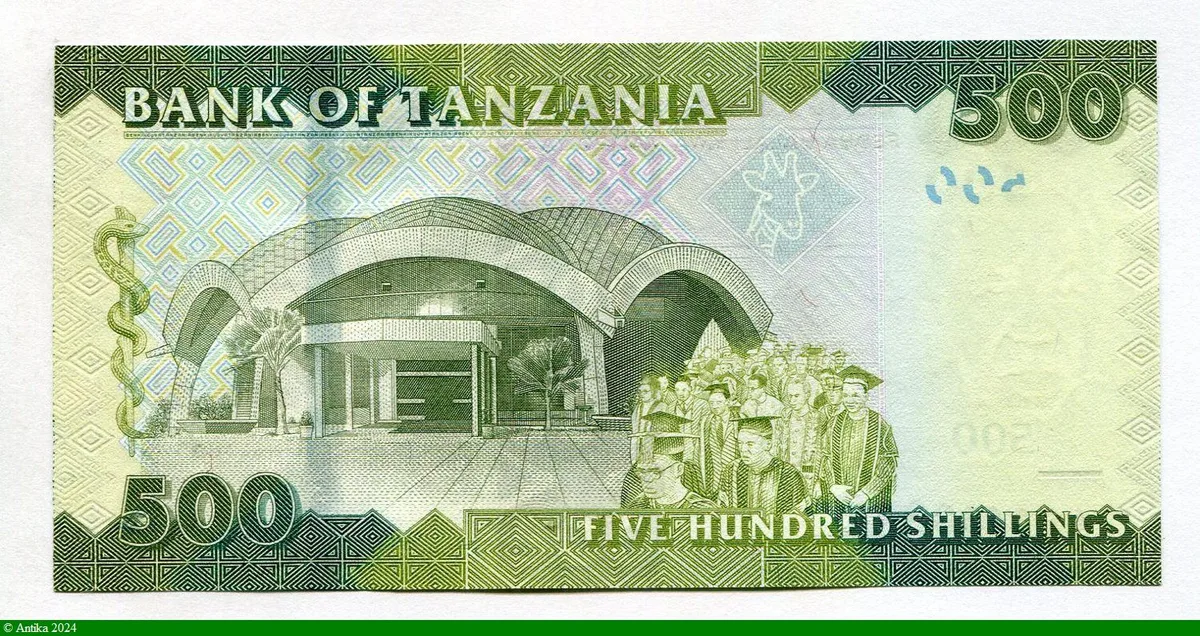 500 Shilingi Abeid Amani Karume * *