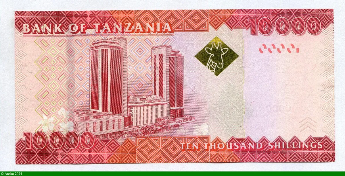 10000 Shilingi Eléphant