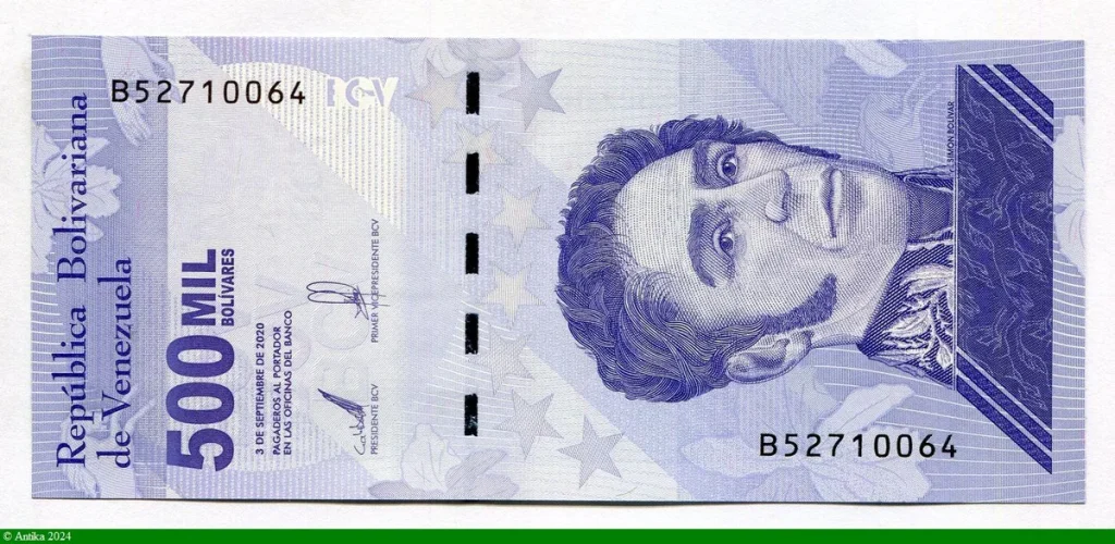 50 000 Simon Bolivar
