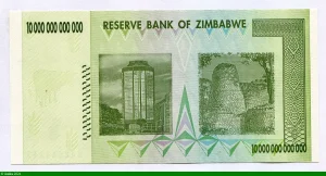 10 000 0000 000 000 Dollars (10 Trillions) Roche de Chiremba