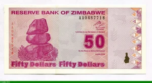 50 Dollars Roche de Chiremba