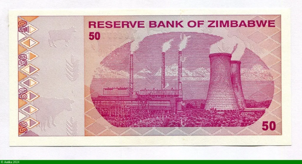 50 Dollars Roche de Chiremba