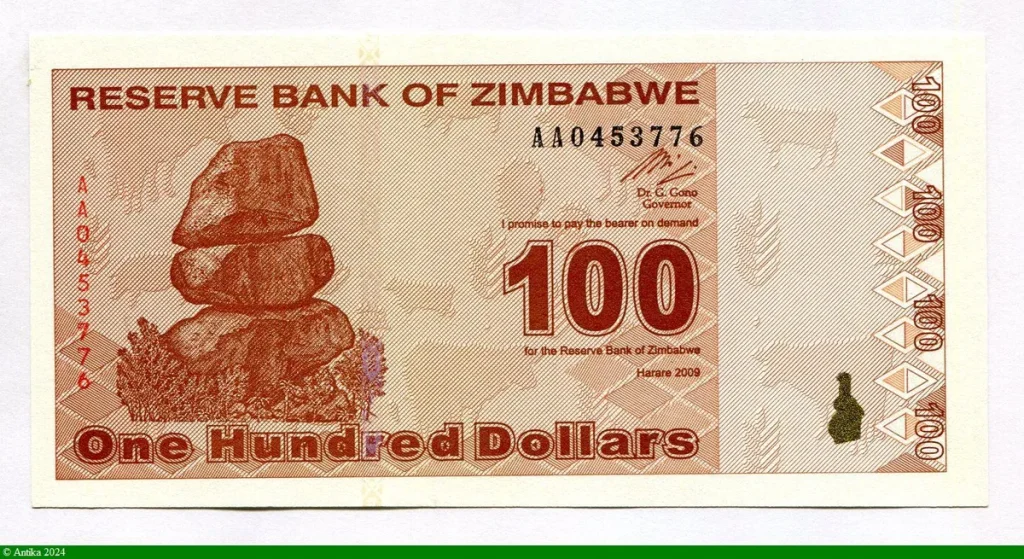 100 Dollars Roche de Chiremba