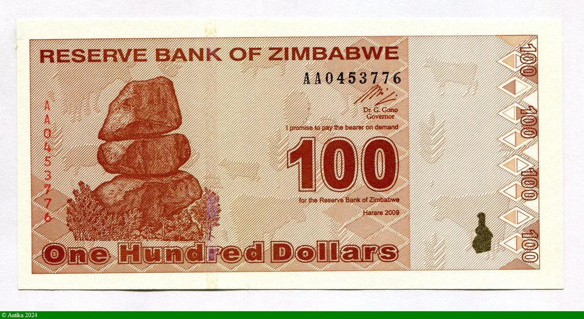 100 Dollars Roche de Chiremba