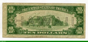 10 Dollars HAWAI Alexander Hamilton RARETE
