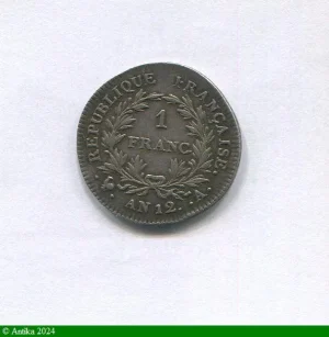 1 FRANC NAPOLEON Ier CONSUL