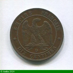 10 CENTIMES NAP III T.N
