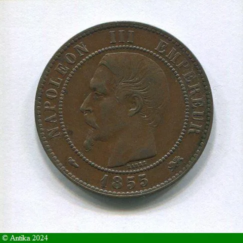 10 CENTIMES NAP III T.N