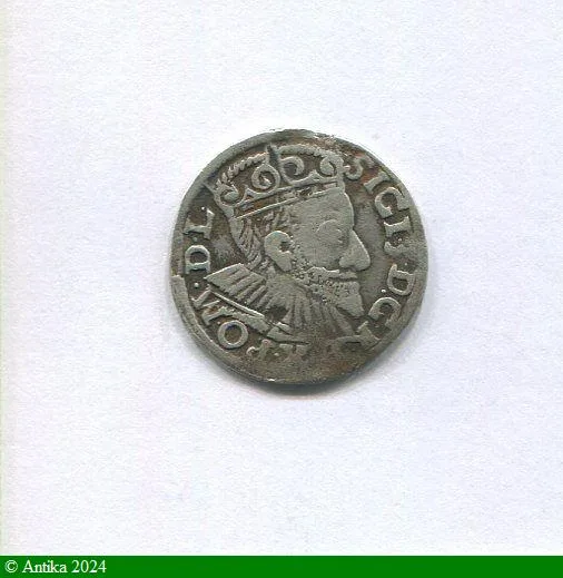 3 GROSHEN Argt Sigismond III Vasa