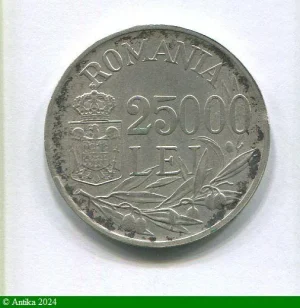 25000 LEI Argt Michel Ier