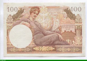 100 FRANCS "Trésor Français"
