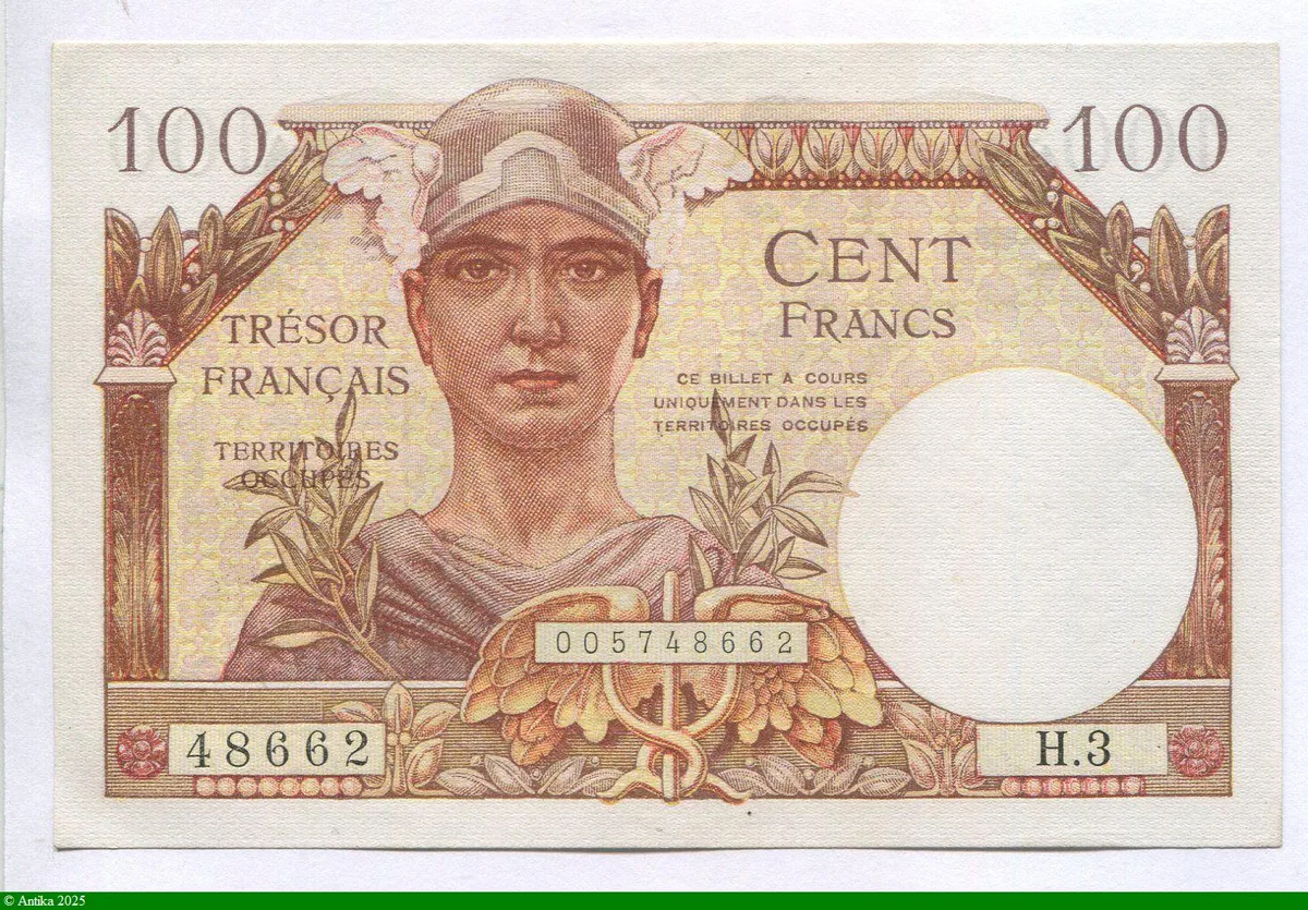 100 FRANCS "Trésor Français"