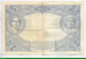 20 FRANCS NOIR - Type 1873