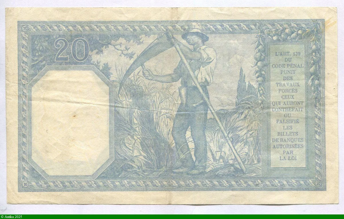 20 FRANCS BAYARD - Type1916