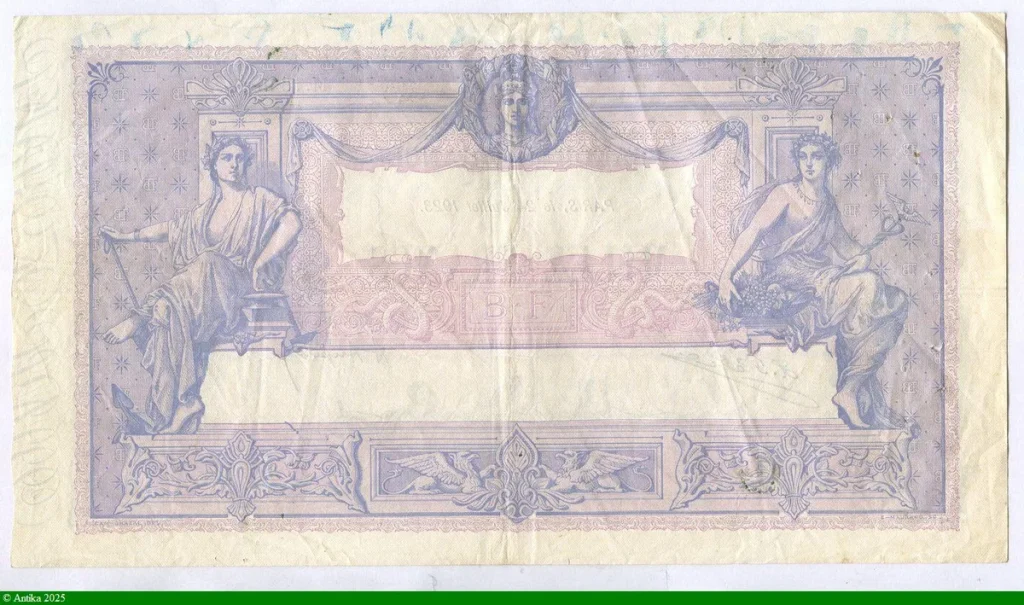1000 FRANCS BLEU & ROSE - Type 1889