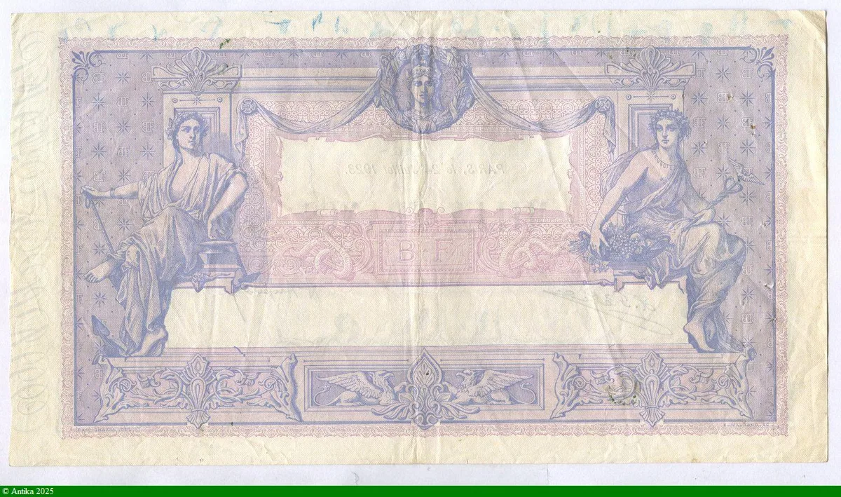 1000 FRANCS BLEU & ROSE - Type 1889