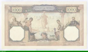 1000 FRANCS CERES & MERCURE - Type 1927