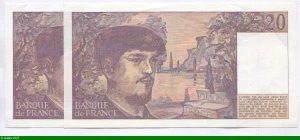 20 FRANCS DEBUSSY - Type 1980