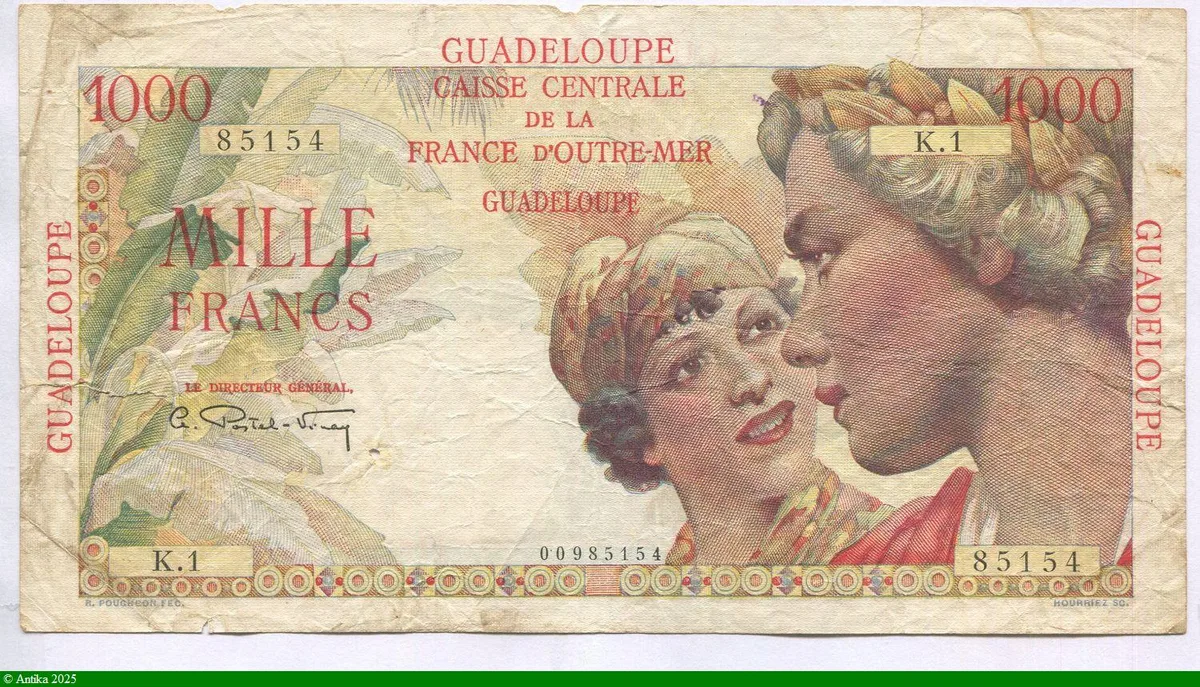 1000 FRANCS UNION FRANCAISE