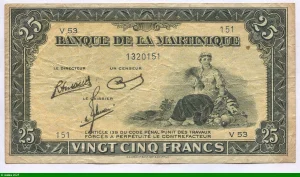 25 FRANCS Type US