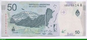 50 Pesos Condor Série A