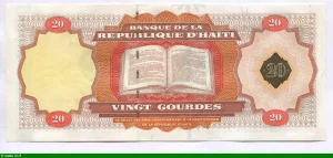 20 Gourdes Bicentenaire de la Révolution & F.D Toussaint