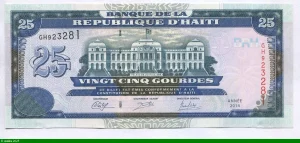 25 Gourdes Palais de Justice de Port au Prince