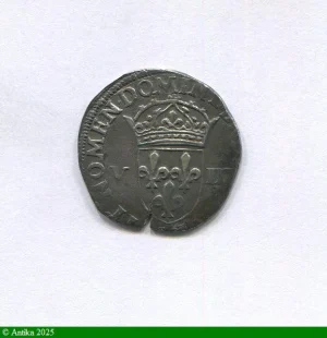 1/8 écu Croix de face