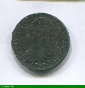 2 SOLS FRANCOIS, An 3 à 5 LOUIS XVI