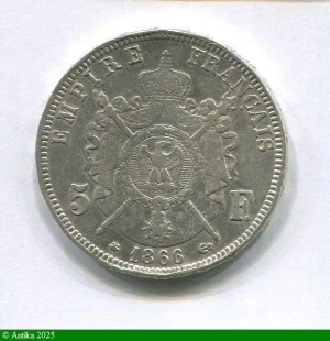 5 FRANCS NAP III T.L