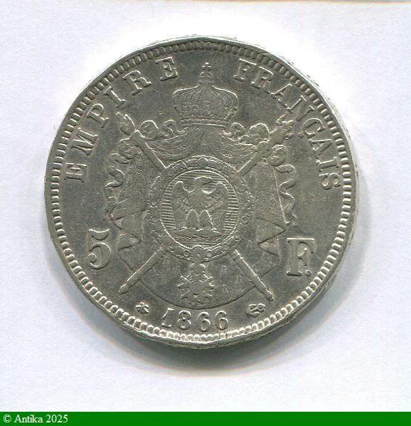 5 FRANCS NAP III T.L