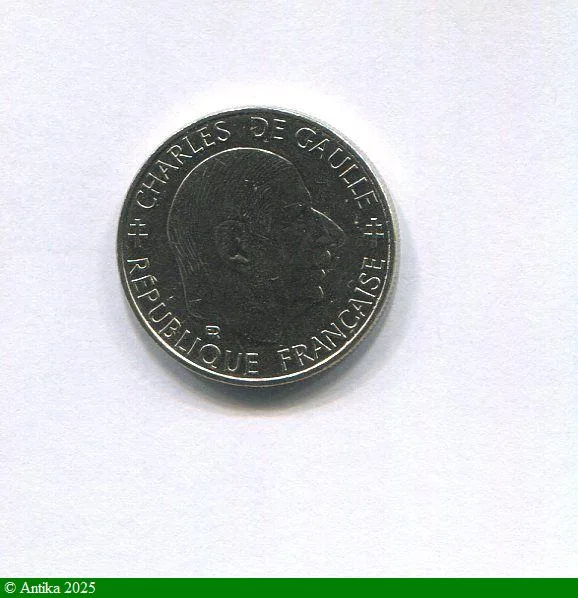 1 FRANC CHARLES DE GAULLE
