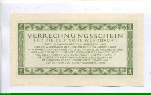 1 Reichsmark Vert