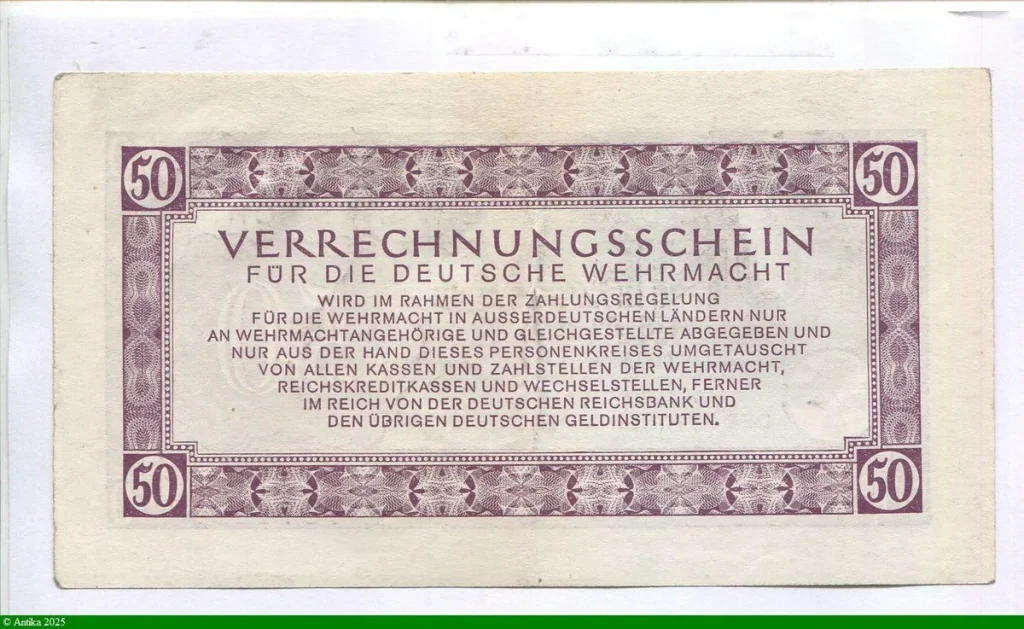 50 Reichsmark Brun