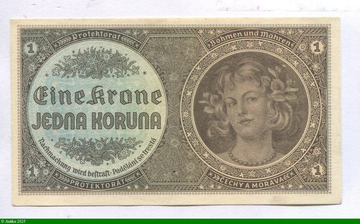 1 Koruna Jeune fille