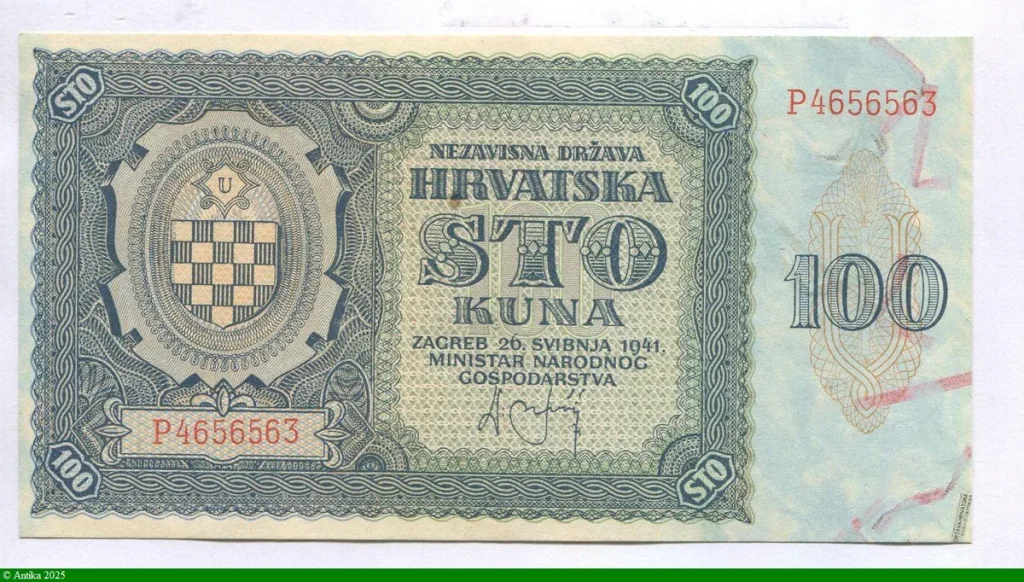 100 Kuna Blason