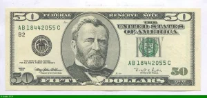 50 Dollars Grant New York