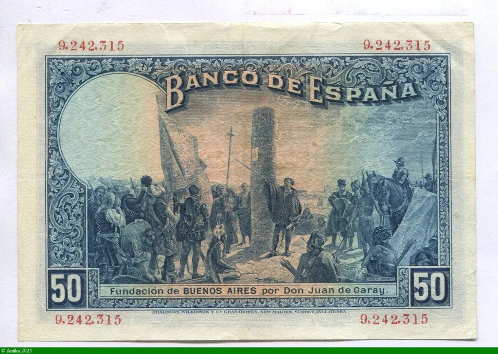 50 Pesetas Roi Alfonso XIII Un peu plus Rare PROMO