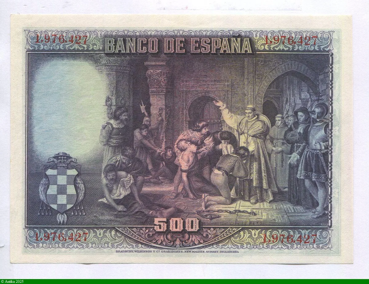 500 Pesetas Cardinal Cisnéros PROMO
