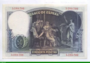 50 Pesetas E.Rosales