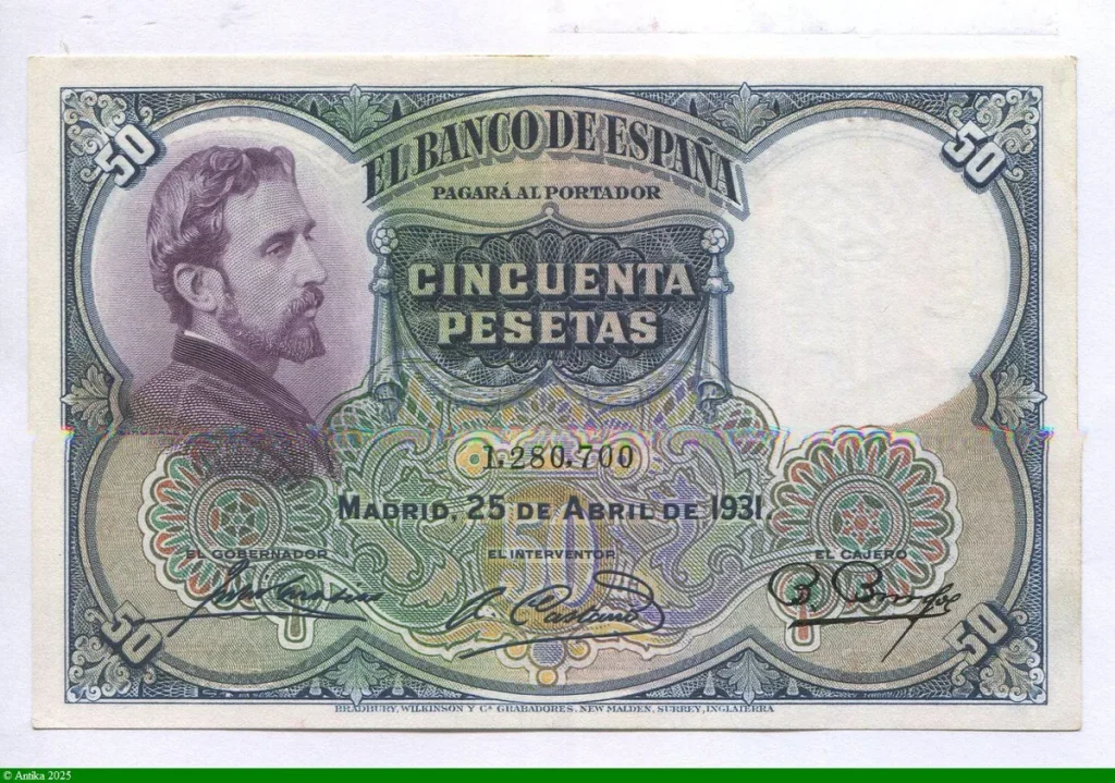 50 Pesetas E.Rosales