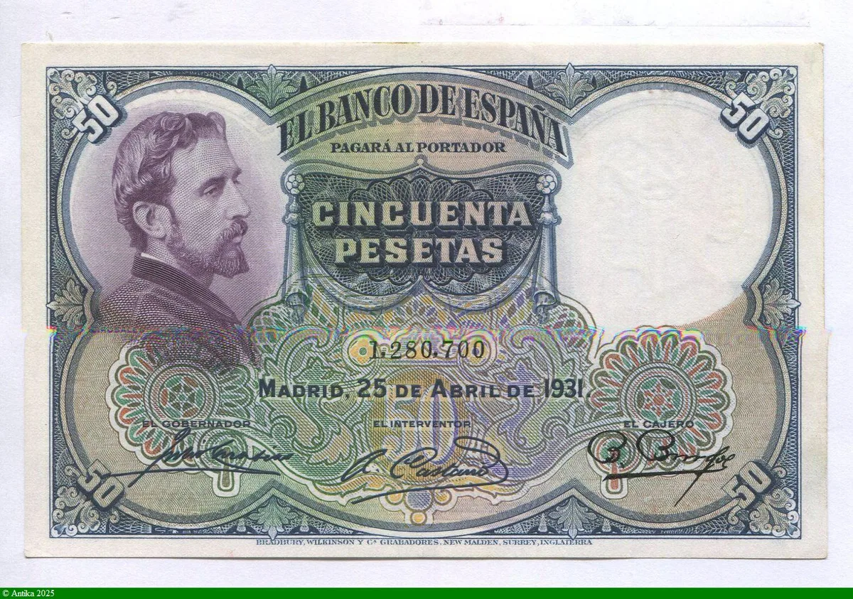 50 Pesetas E.Rosales