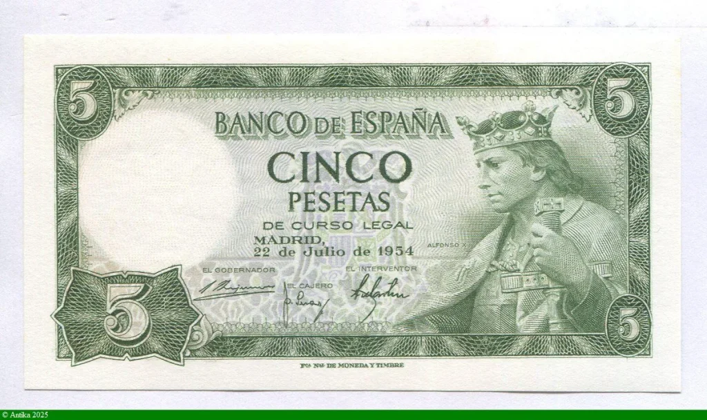 5 Pesetas Alfonso X PROMO
