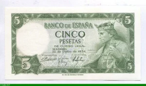 5 Pesetas Alfonso X PROMO