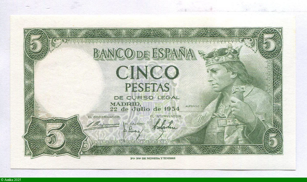 5 Pesetas Alfonso X PROMO